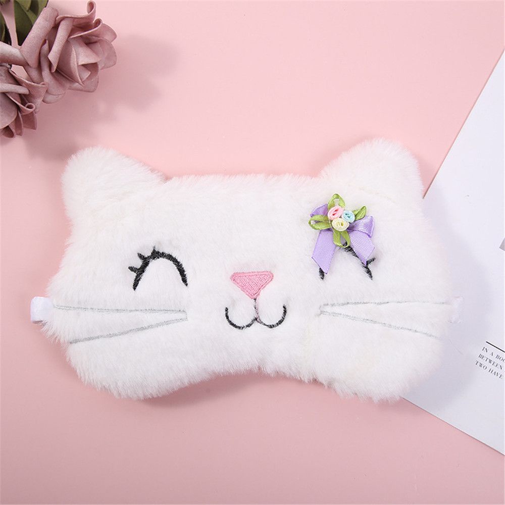 Mặt nạ bịt mắt bằng vải bông mềm thiết kế dễ thương