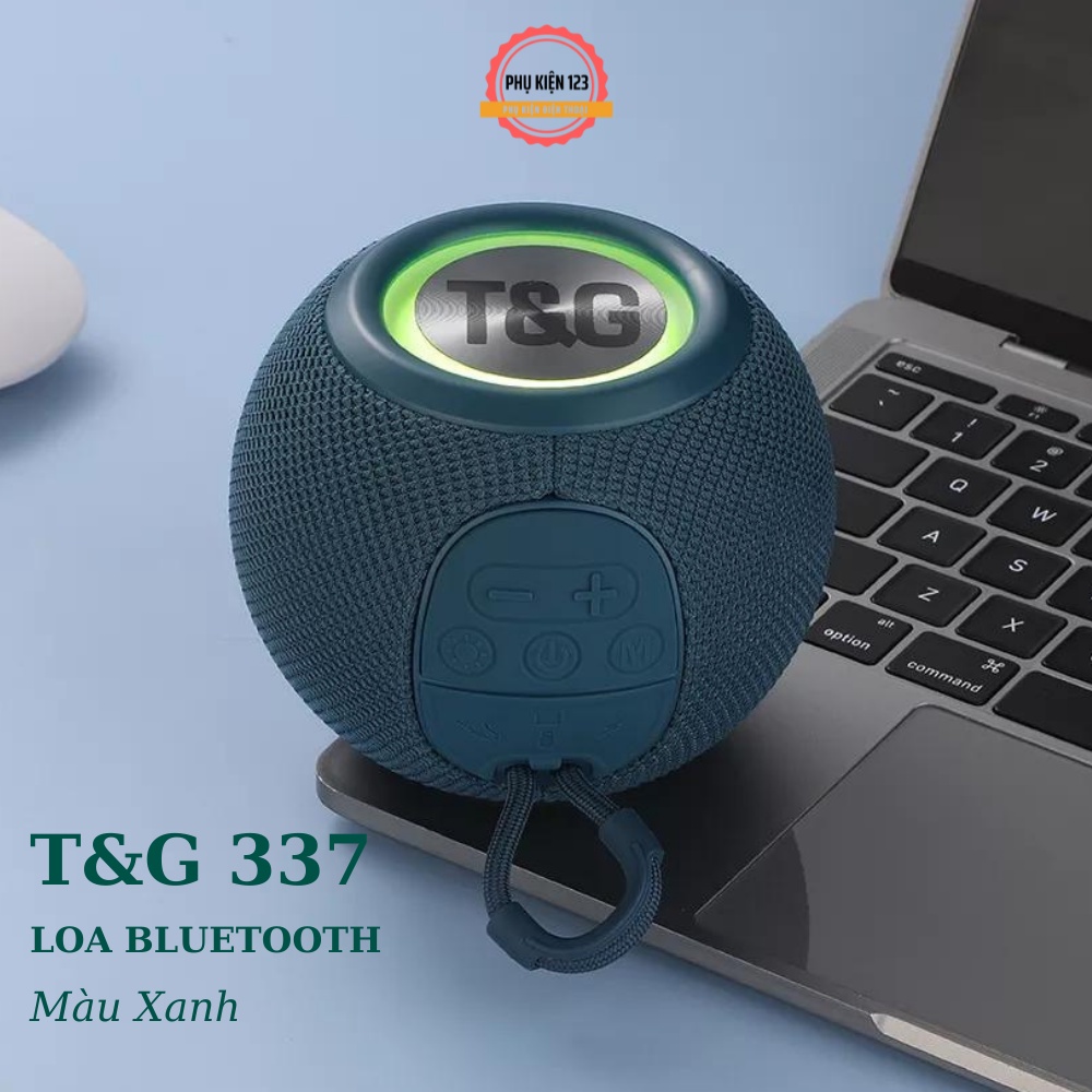 Loa nghe nhạc bluetooth mini chính hãng TG-337 tích hợp thẻ nhớ USB dùng cho vi tính máy tính laptop điện thoại