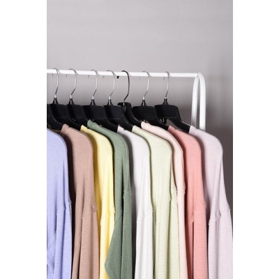 Áo thun DOUBLE ZERO dáng croptop cổ tròn chui đầu không lai có bo tay phối viền bèo nhỏ