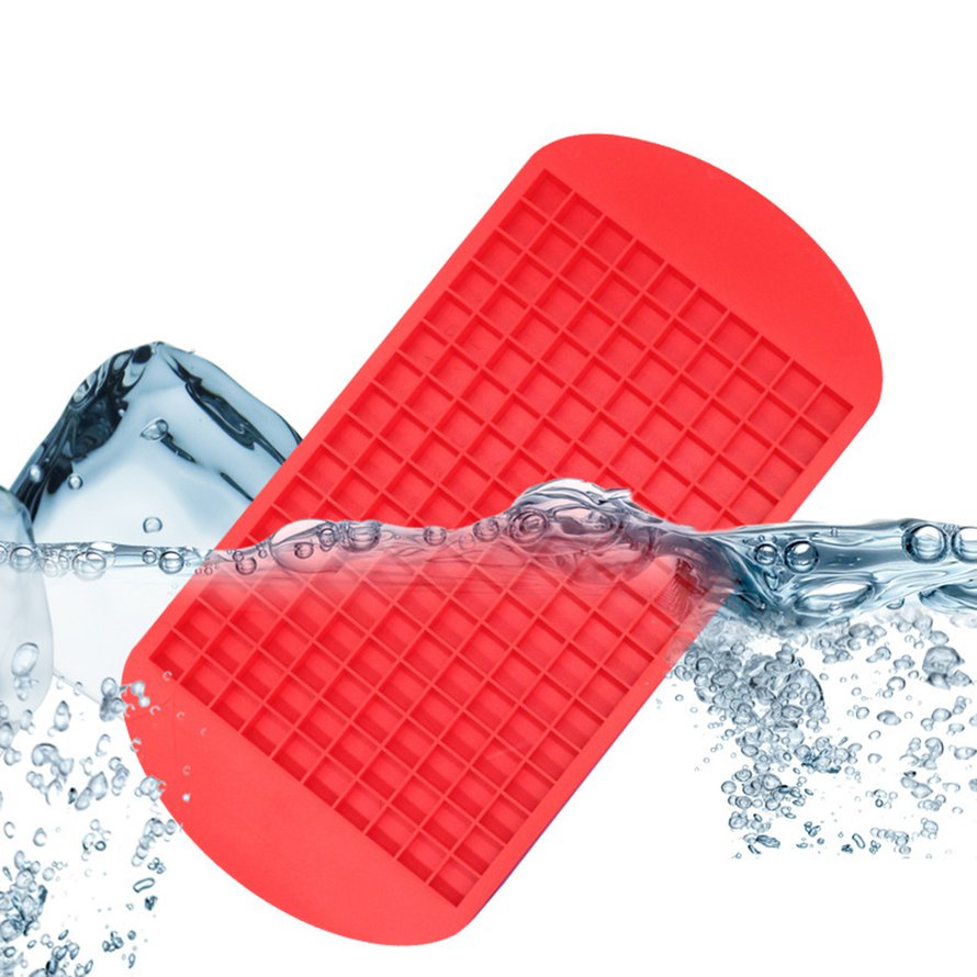 Khuôn 160 Grid Silicone Ice Cube Khay đá Khuôn Ice Cube Ice Tray Khuôn