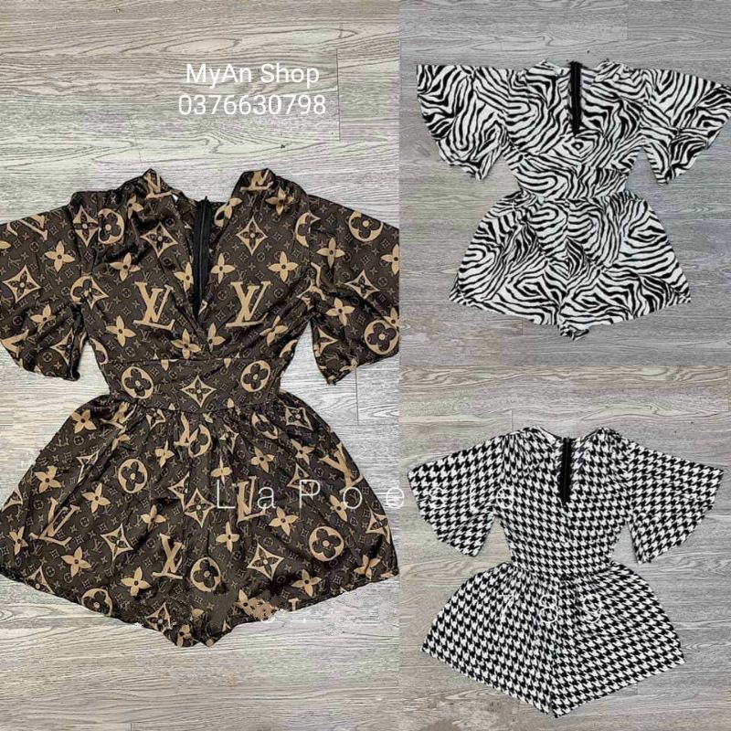 BỘ JUMPSUIT CỘC CỔ CHÉO SANG CHẢNH❤️