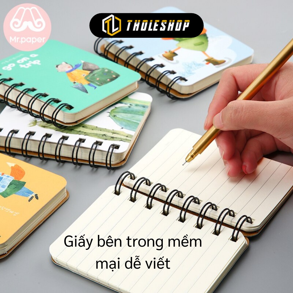 Sổ Tay - Sổ Ghi Chép, Ghi Chú Kế Hoạch Phong Cách Hàn Quốc, Độ Cứng Vừa Phải 9111