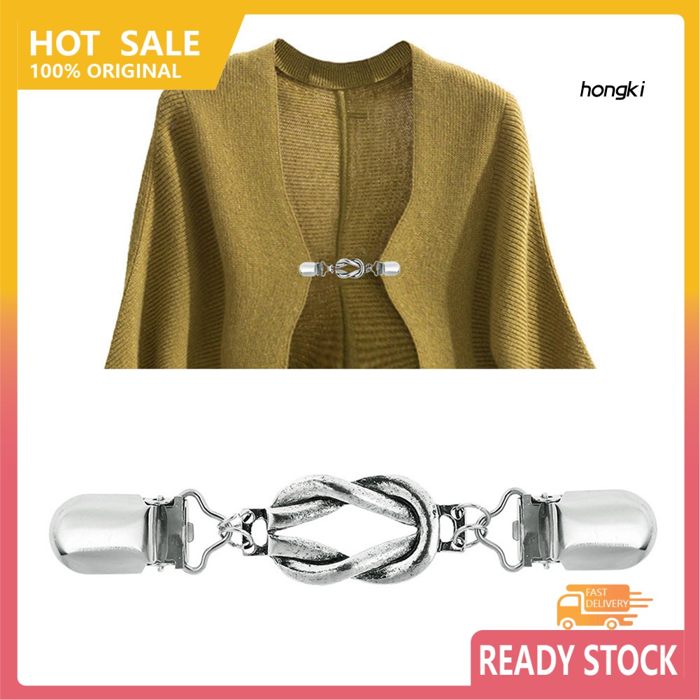 (Hàng Mới Về) Ghim Cài Áo Thiết Kế Kiểu Xoắn Phong Cách Cổ Điển Cho Nữ