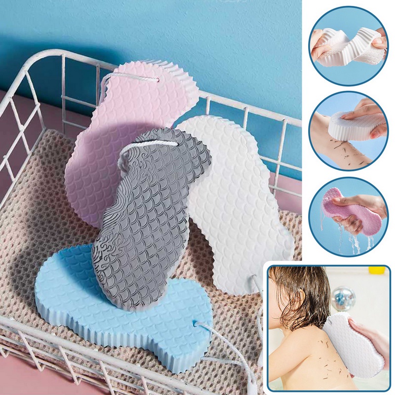Mút tắm kì ghét Hàn Quốc nhiều màu dễ thương để lựa chọn
