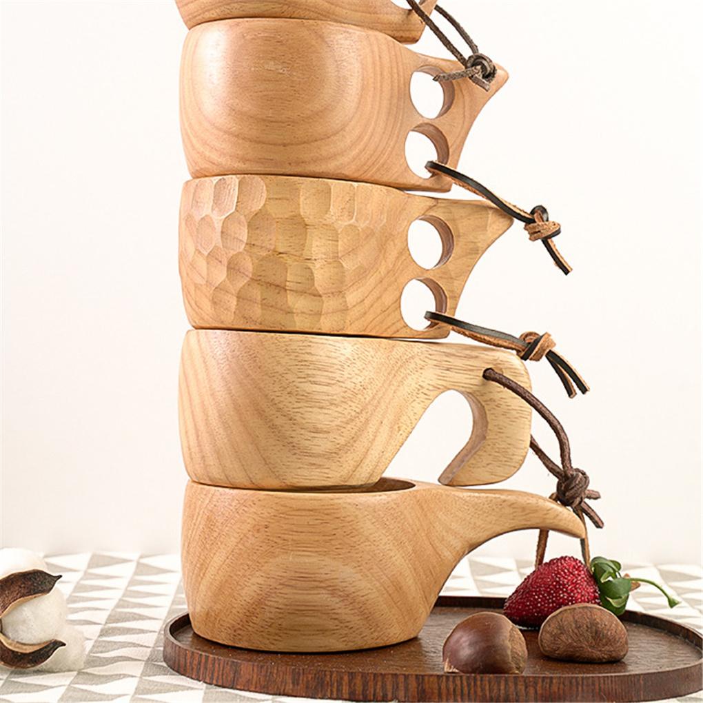 Cốc Uống Nước Bằng Gỗ Handmade Chất Lượng