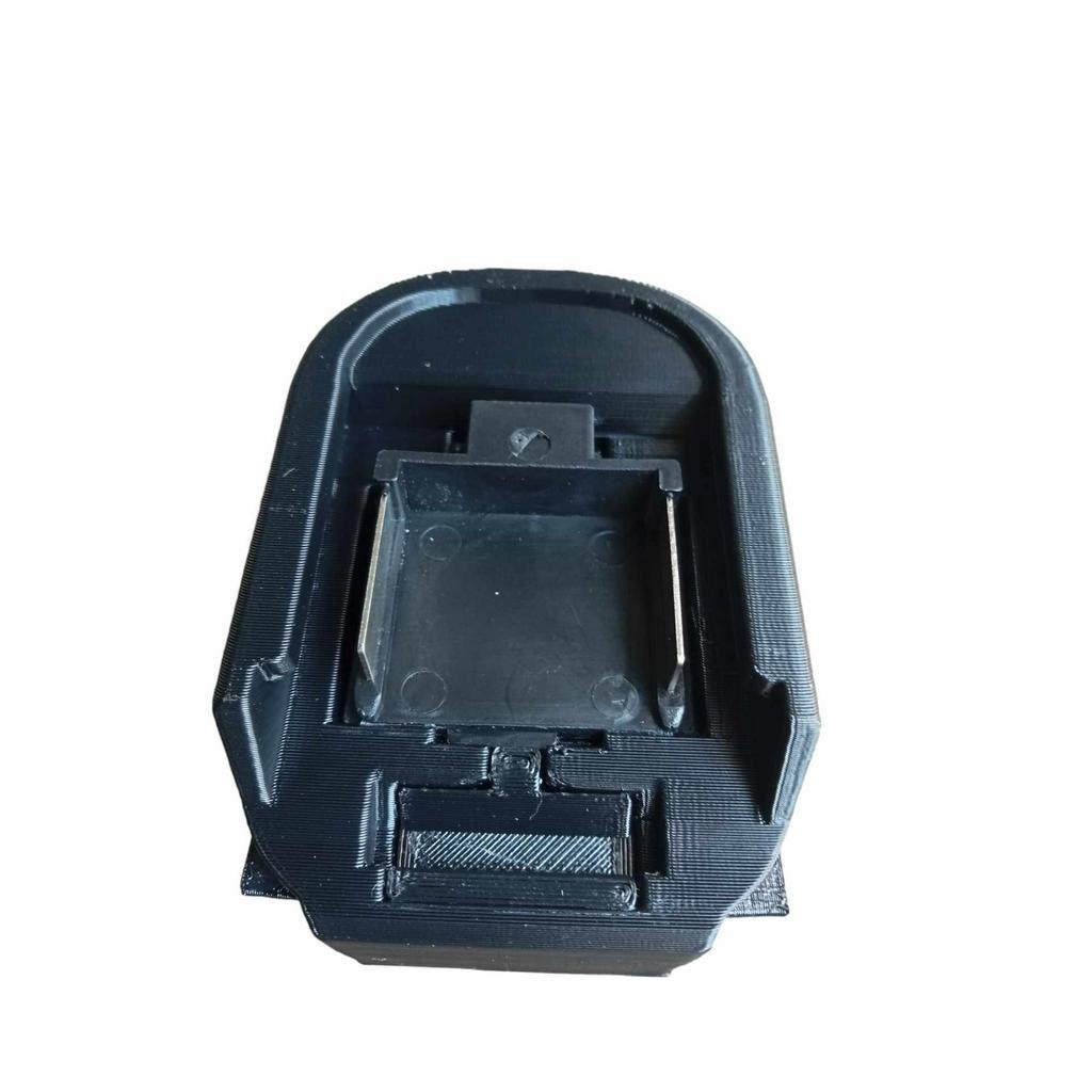 Đế Chuyển Pin Makita Thông Dụng Dùng Cho Máy Milwaukee M18 In Nhựa Chịu Lực Siêu Cứng - Bộ Chuyển Makita Sang Milwaukee