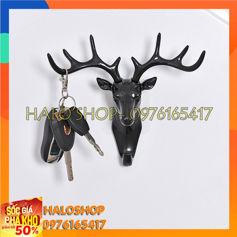 Móc dán tường hình hươu