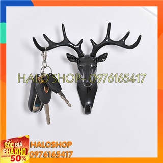 Móc dán tường hình hươu