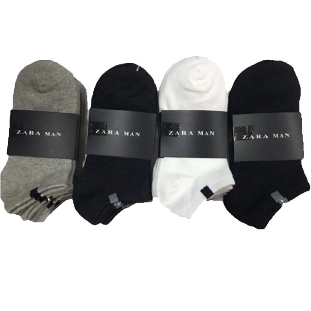 TẤT ZARA NAM 1 LỐ 10 ĐÔI CHẤT COTTON 🤩🤩