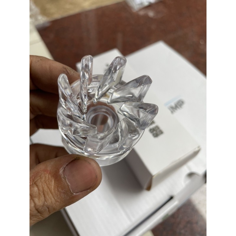 Đầu lọc váng xoáy bằng acrylic - hút bụi mặt nước cho bể thủy sinh