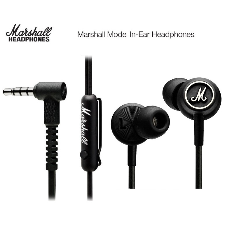 Marshall Tai Nghe Nhét Tai Cách Âm Eq Chế Độ Cao Cấp