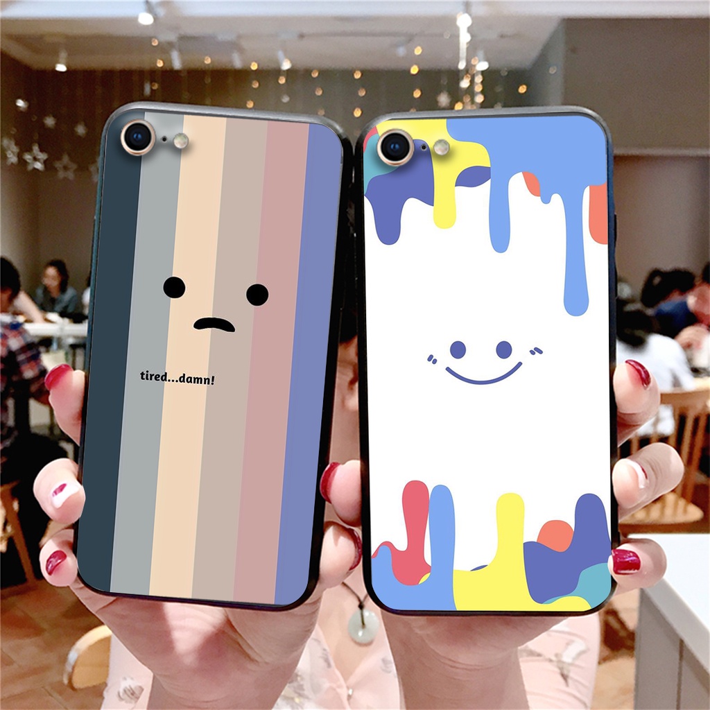 Ốp lưng Iphone 5/5s/5se - Iphone 6/6s - Iphone 6 plus/6s plus - Iphone 7/8/SE 2020 mẫu smile mặt cười siêu đẹp cực cute