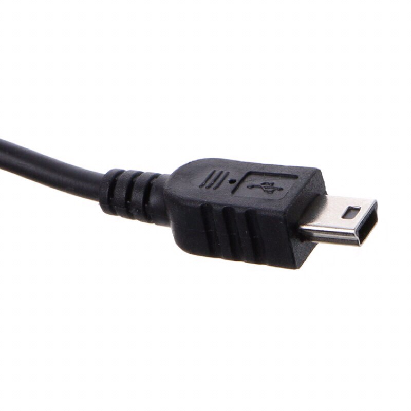 Bộ chuyển đổi cấp nguồn 5v 2A cổng Mini USB dùng cho camera hành trình/ định vị xe hơi | BigBuy360 - bigbuy360.vn