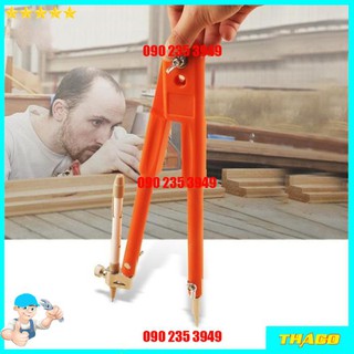 Compa kỹ thuật vẽ đường tròn lớn 90 đến 150cm - Tặng bút kỹ thuật QE074
