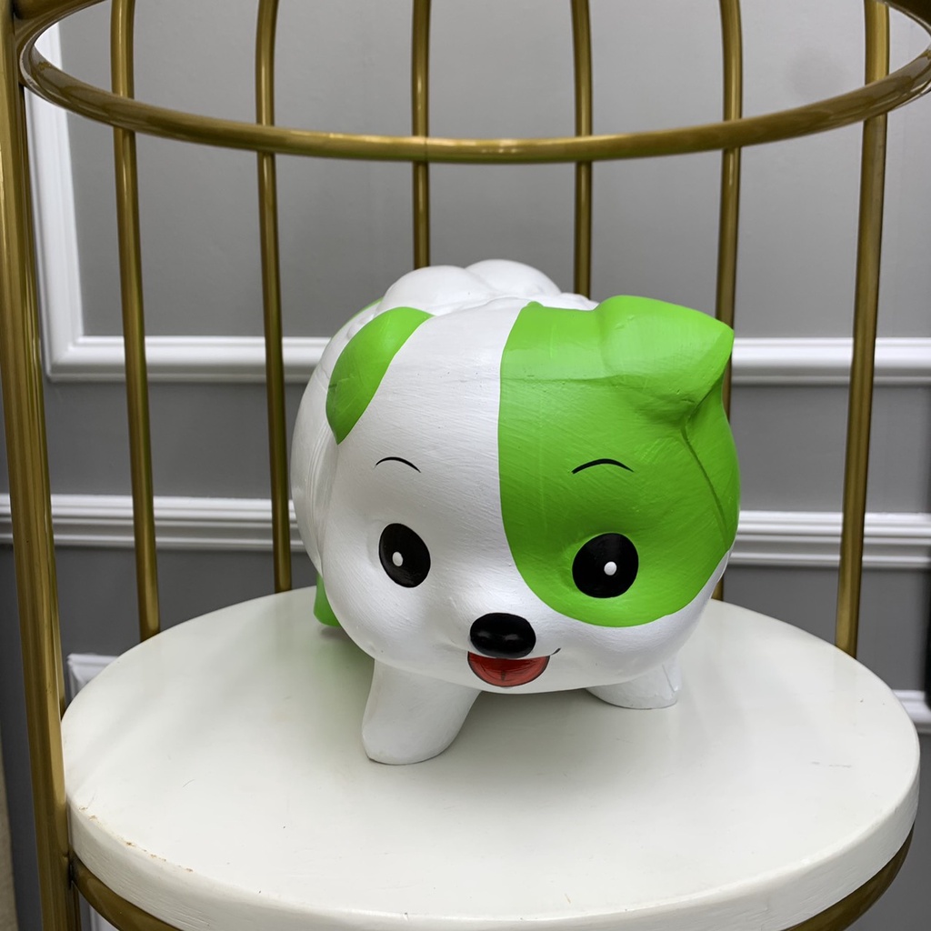 Heo đất, lợn tiết kiệm đẹp dễ thương size nhỏ và lớn dài 18cm, 23cm, 28cm