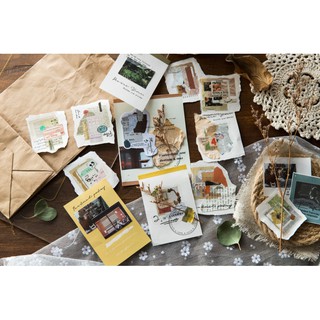 Bộ 40 Sticker Hình Dán Và Ảnh Trang Trí Take A Ride To Berlin