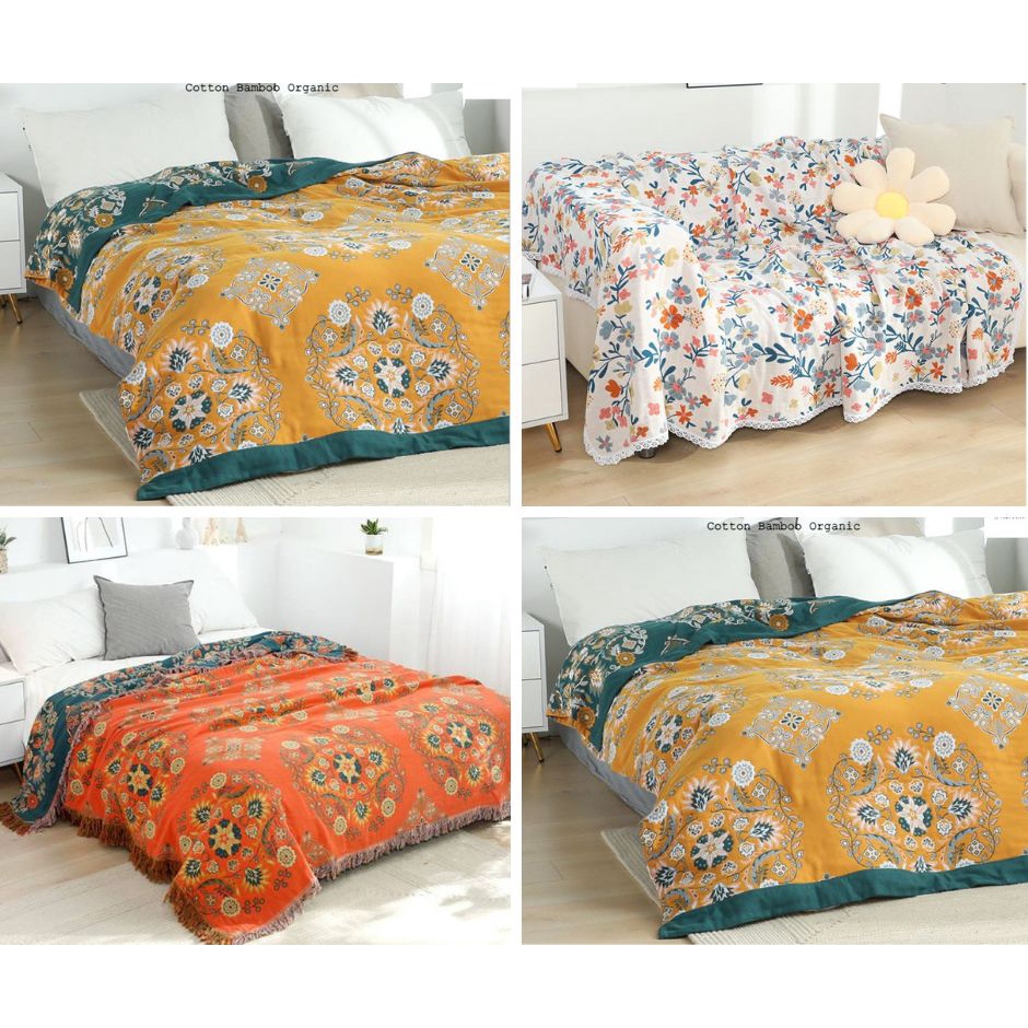 TH_Chăn Xô Thu Cotton Organic Dòng Cao Cấp Vượt Trội