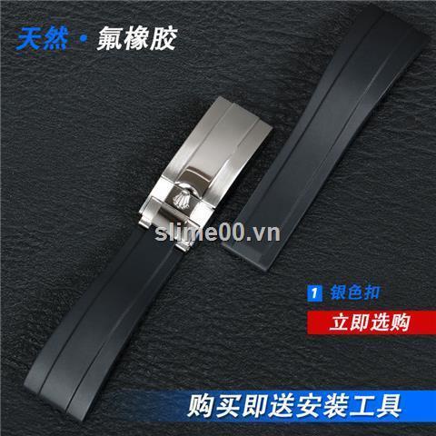 Dây đeo bằng cao su dành cho đồng hồ đeo tay Rolex thích hợp cho nam giới