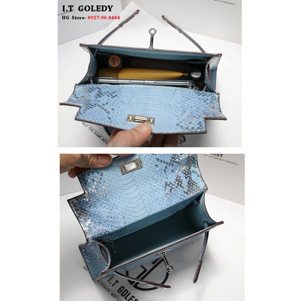 Túi Xách Nữ Da Bò Cao Cấp(Da Thật  100%) FullBox IT007 Size 24cm Làm Quà Tặng, Sinh Nhật, Quà Biếu(Bảo Hành 12 Tháng)