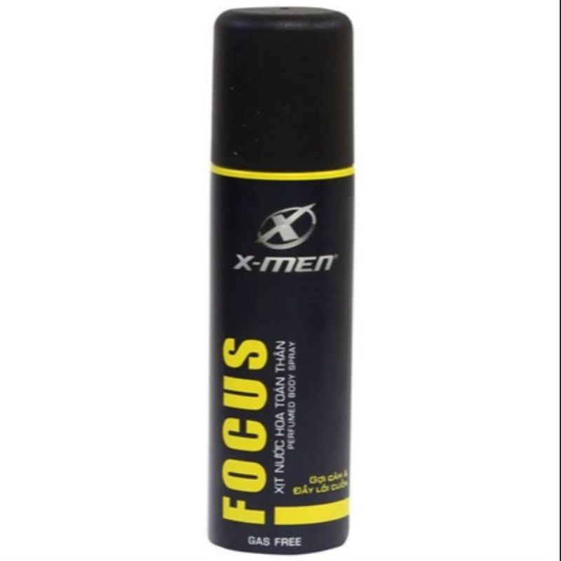 XỊT KHỬ MÙI X MEN FOCUS