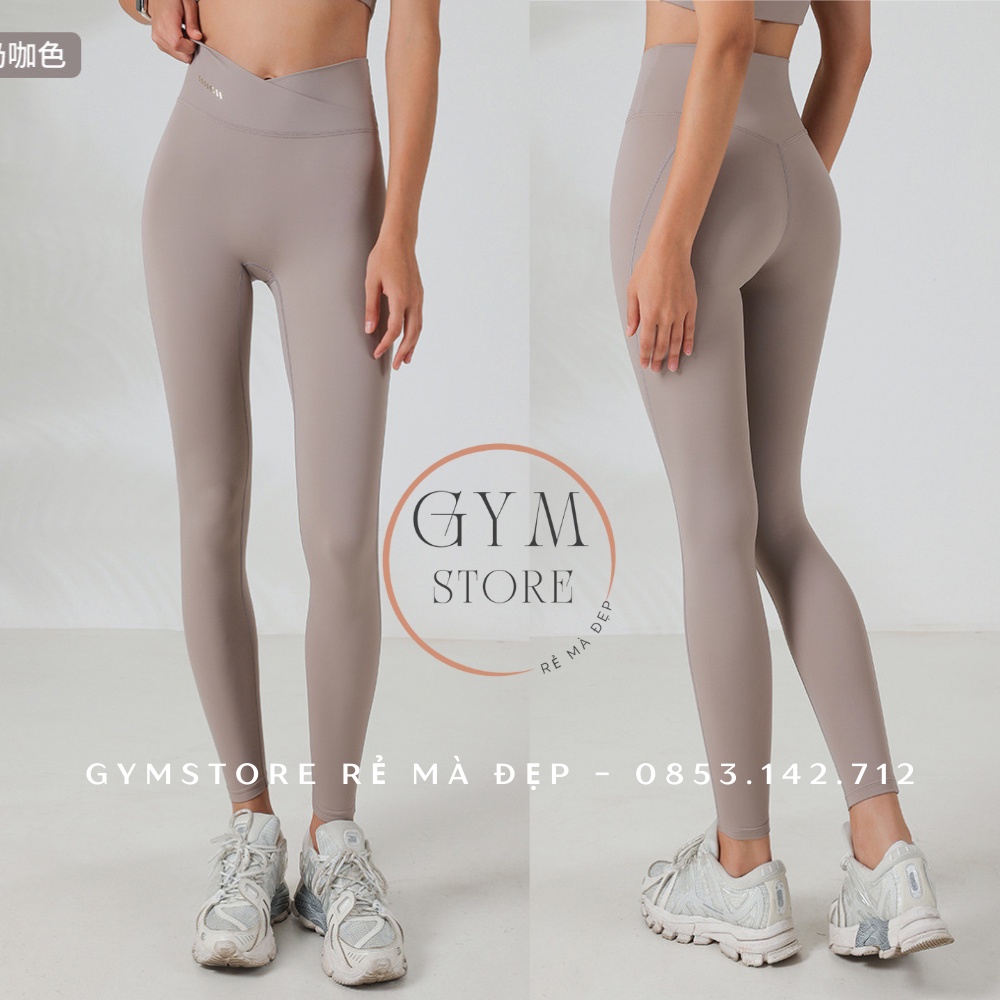 Quần Legging Lulu Cạp Cao Gen Bụng Nâng Mông Thể Thao Nữ Tập Gym Siêu Co Giãn Thoáng Mát 𝐆𝐘𝐌𝐒𝐓𝐎𝐑𝐄 1262