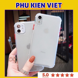 Ốp lưng iphone chống sốc nhám 5/6/6plus/6s/6splus/7/7plus/8/8plus/x/xr/xs/11/12/pro/max/plus/promax - Phụ Kiện Việt