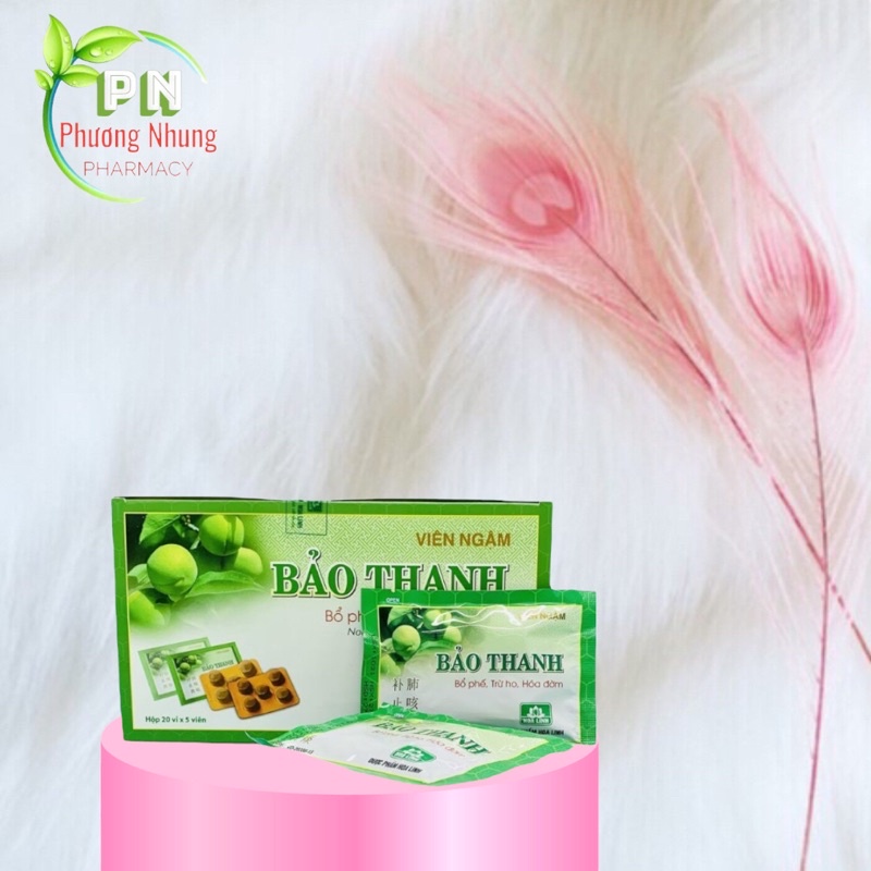 Viên ngậm Bảo Thanh bổ phế, trừ ho, tiêu đờm