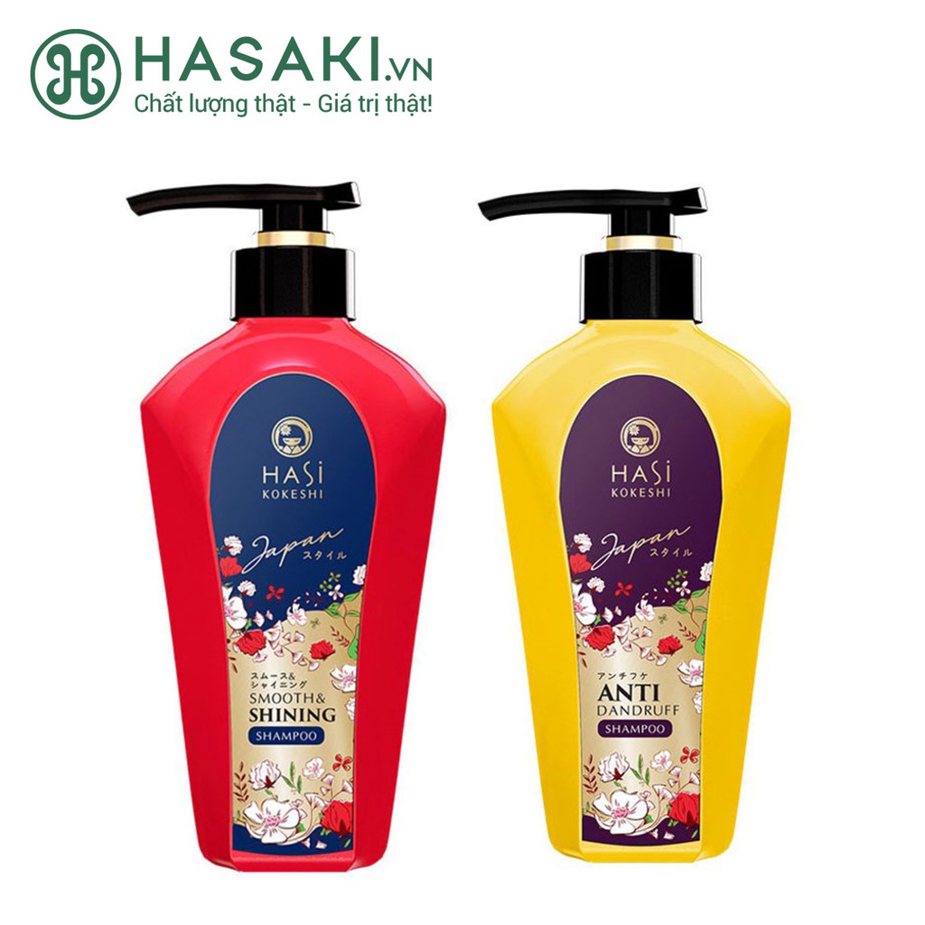 Dầu Gội Hasi Kokeshi Shampoo 450g