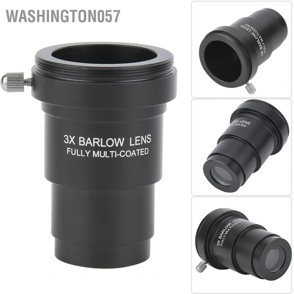 Có thể bán buôn 3x Ống kính Barlow Giao diện ren M42x0,75 cho Thị kính Kính viễn vọng Thiên văn 1,25 inch Washington057 Hàng giao ngay
