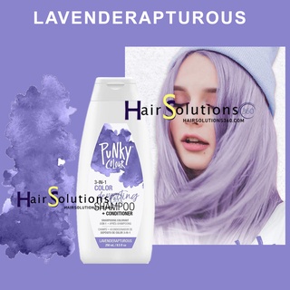 Dầu gội nhuộm xả giữ màu punky colour 3in1 lavenderapturous color nhuộm tóc - hairsolutions360