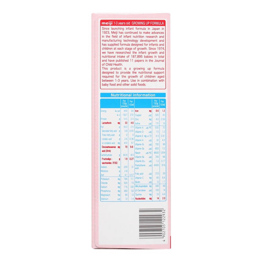 SỮA MEIJI THANH INFANT FORMULA 540G/ GROWING UP FORMULA 448G