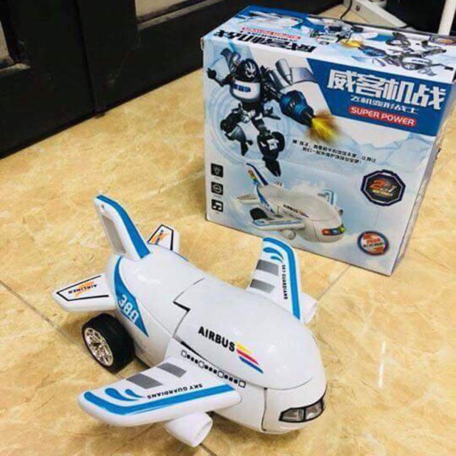 [Hot]-Máy bay Airbus biến hình robo