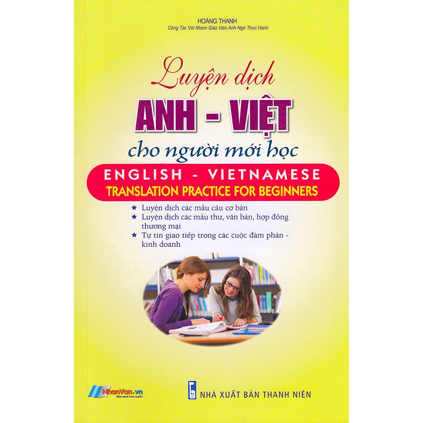 Sách - Luyện dịch Anh - Việt cho người mới học