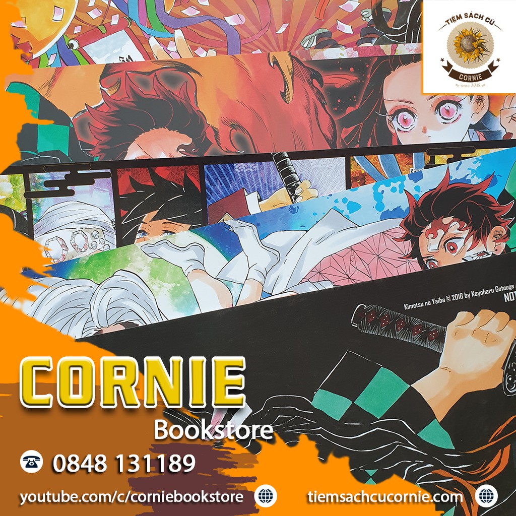 Poster truyện tranh Thanh Gươm Diệt Quỷ - Tổng Hợp | Kimetsu no Yaiba
