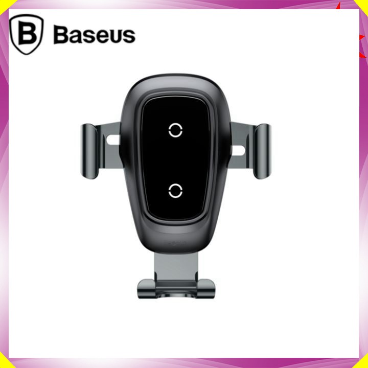 Giá đỡ điện thoại trên ô tô, xe hơi/ kiêm sạc không dây cao cấp chính hãng Baseus - Mã: WXYL-B0A - Hàng Nhập Khẩu