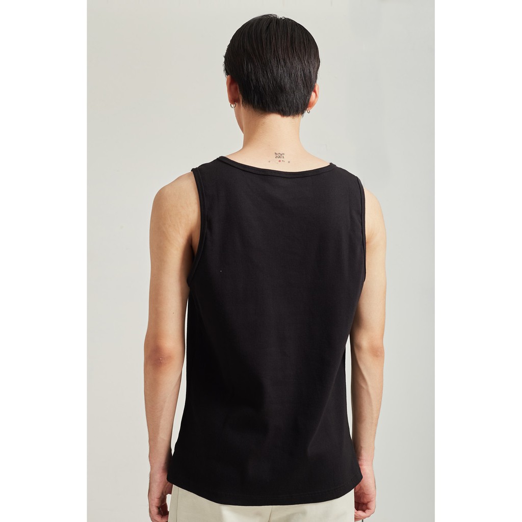 Áo tanktop nam HIGHWAY MENSWEAR Matthew Tanktop đen