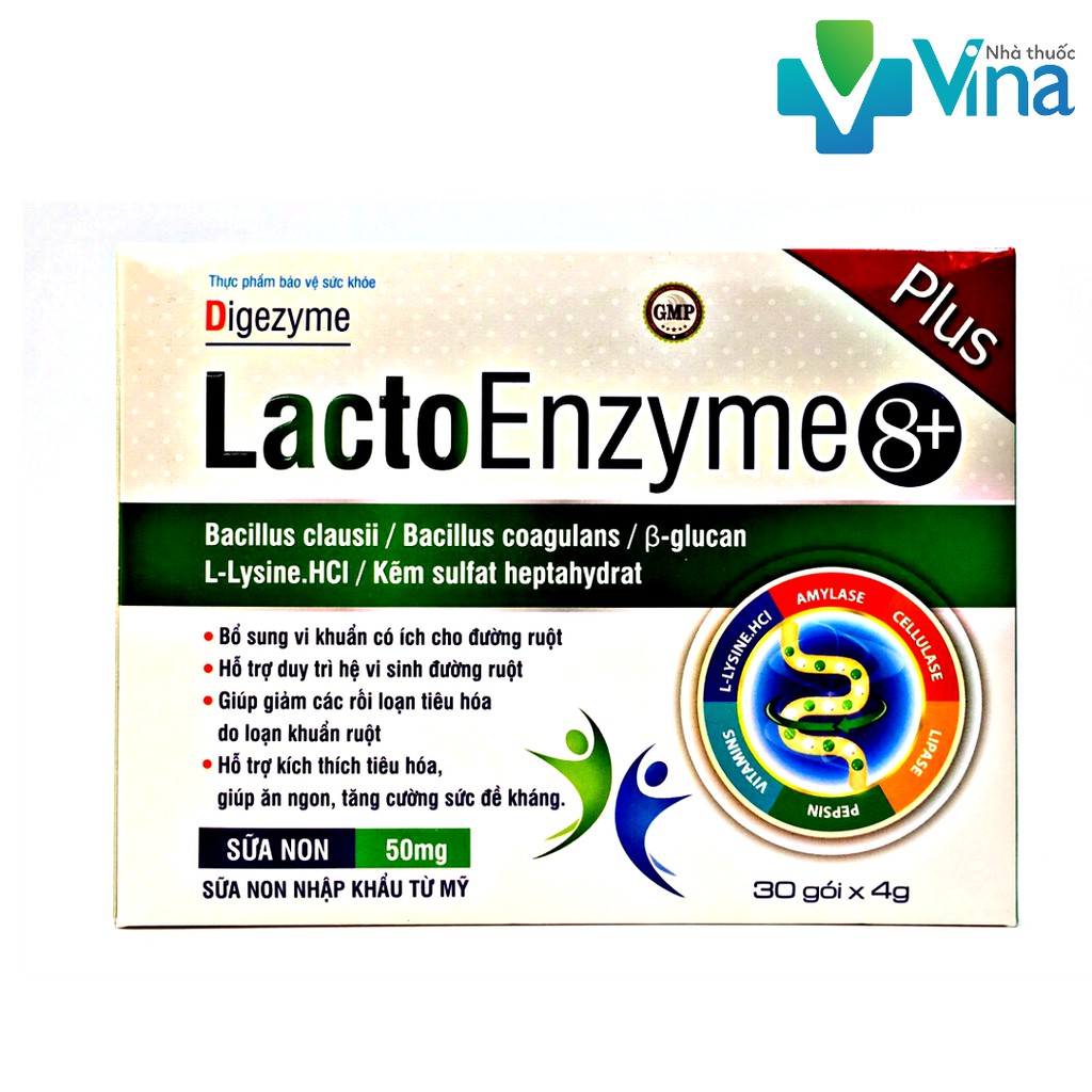 ENZYME 8+ - BỔ SUNG VI KHUẨN CÓ ÍCH CHO ĐƯỜNG RUỘT