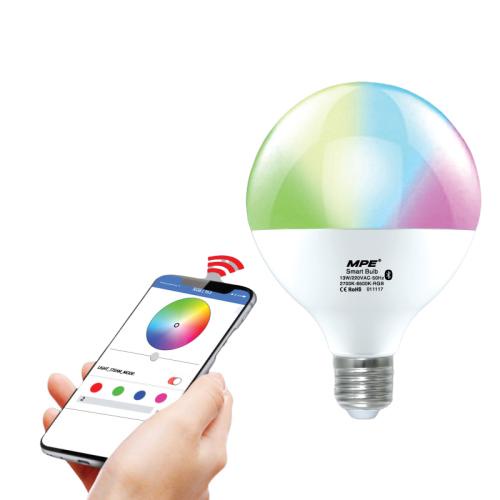 ĐÈN LED BULB SMART MPE 13W WIFI ĐỔI MÀU (LB-13/SC)