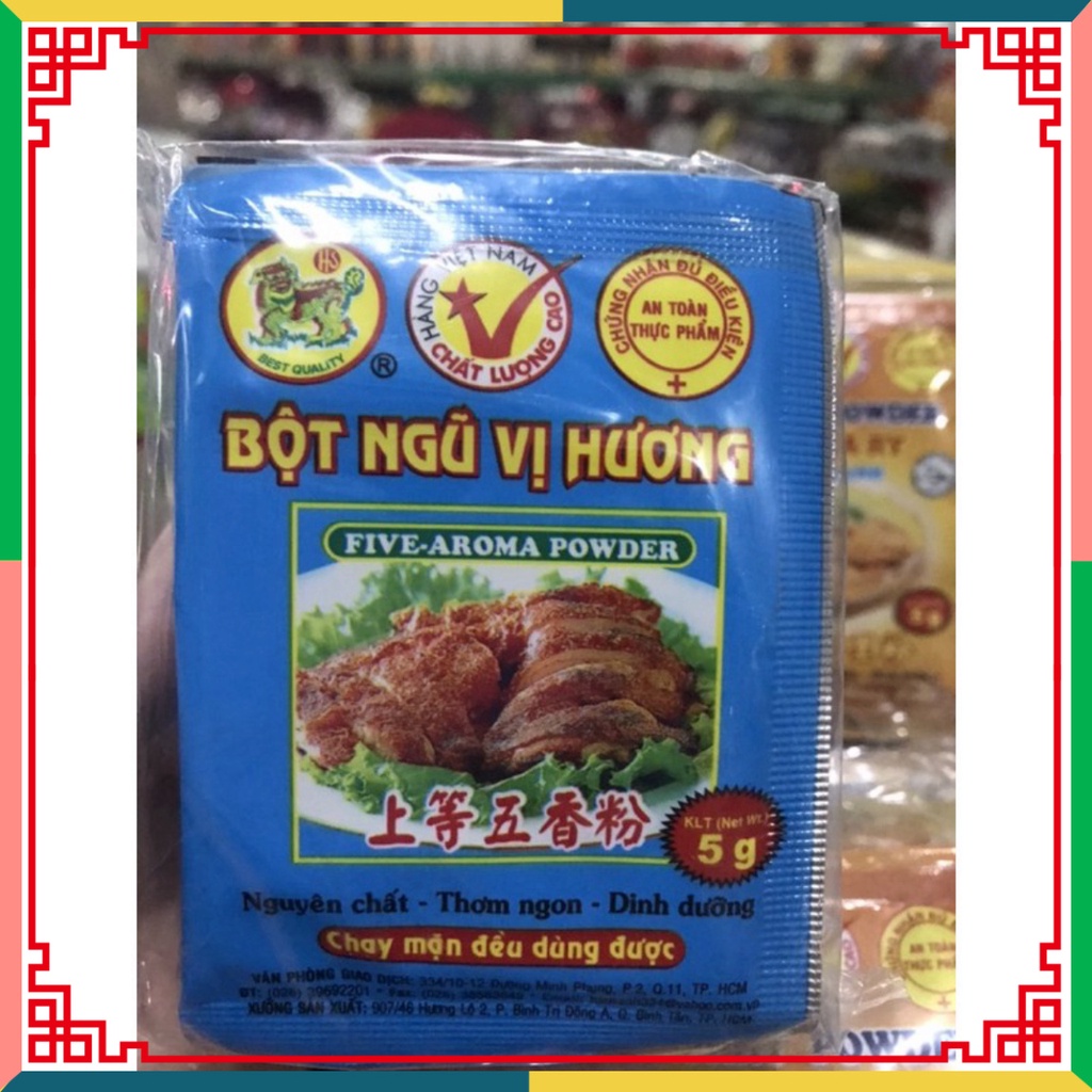 HOT LIKE Gói Ngũ Vị Hương/ Bột ca ri Caribo Hậu Sanh 5g