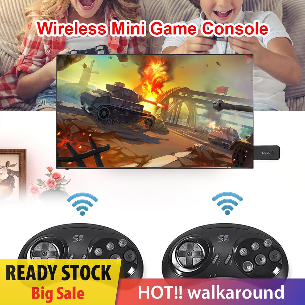 walkaround Y2 Mini TV Video Game Console with 2 Wireless Controllers 913 Classic Games