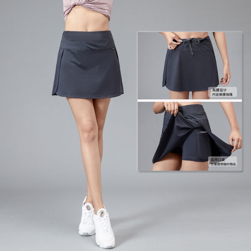 Chân Váy Quần Short Thể Thao Cầu Lông/Tập Yoga Chống Chói Nhanh Khô Thời Trang Mùa Hè Cho Nữ