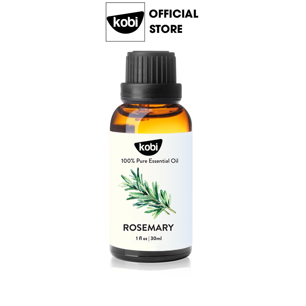 Tinh dầu Hương Thảo Kobi Rosemary essential oil giúp thơm phòng, giảm stress hiệu quả - 30ml