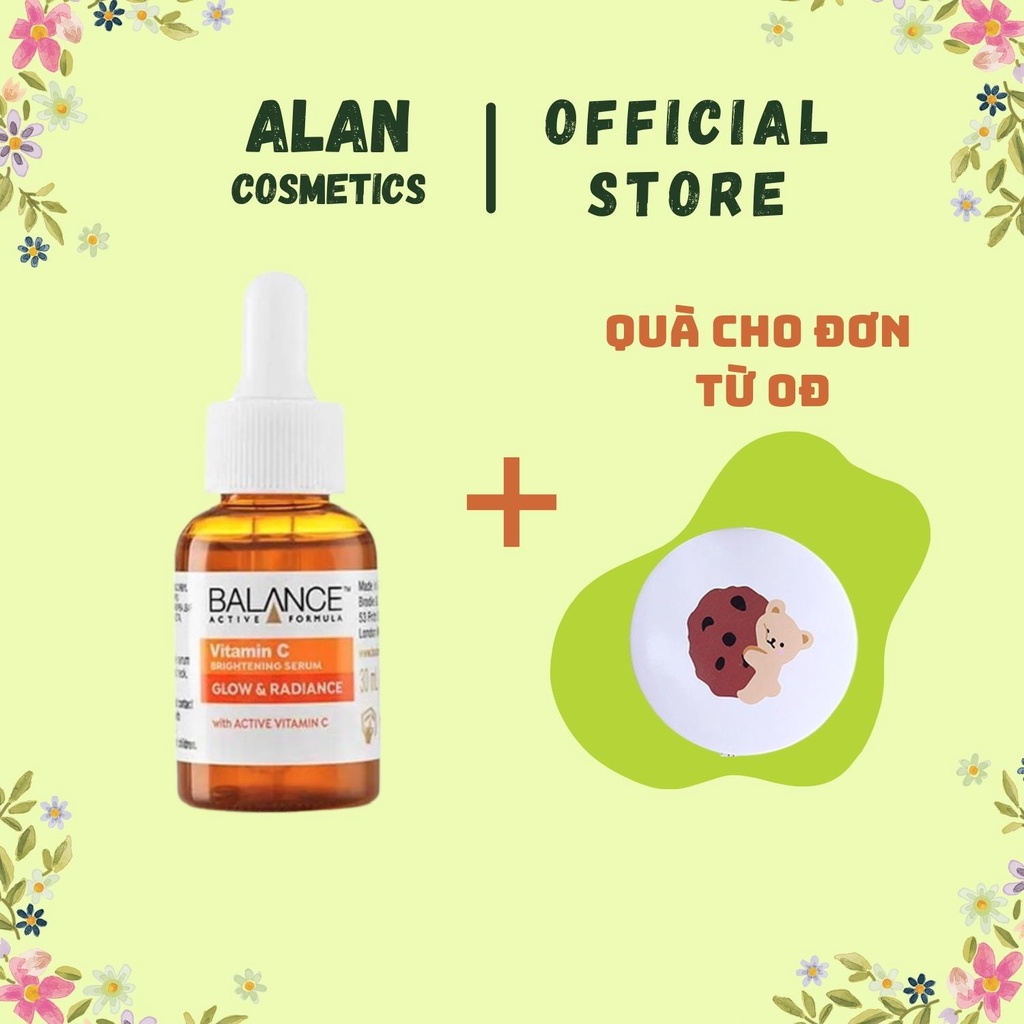 Serum Trắng Da, Mờ Thâm Balance Active Formula Vitamin C Brightening 30ml