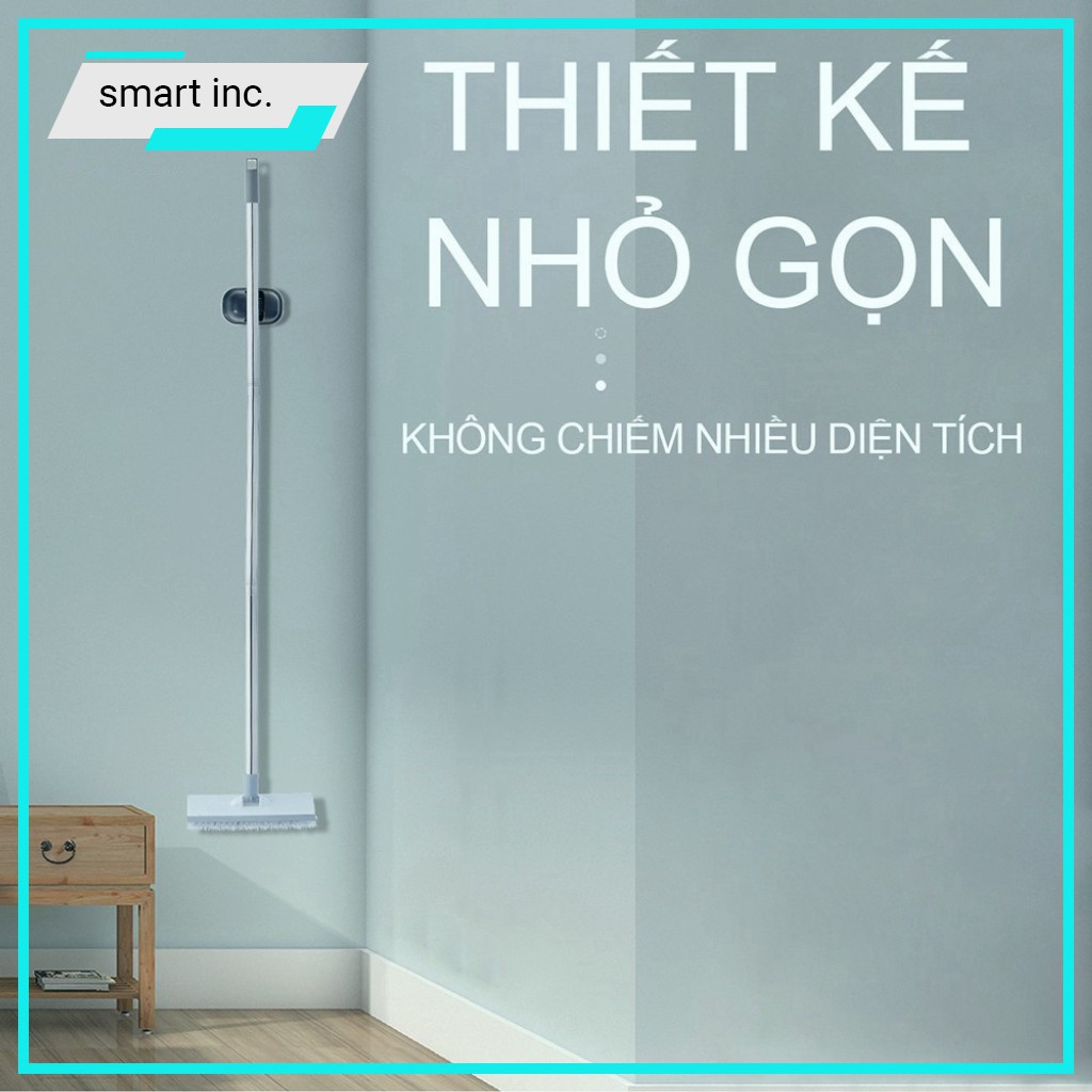 Chổi Cọ Sàn Gạt Nước Hai Đầu Tiện Lợi Đa Năng Vệ Sinh Nhà Tắm Toilet