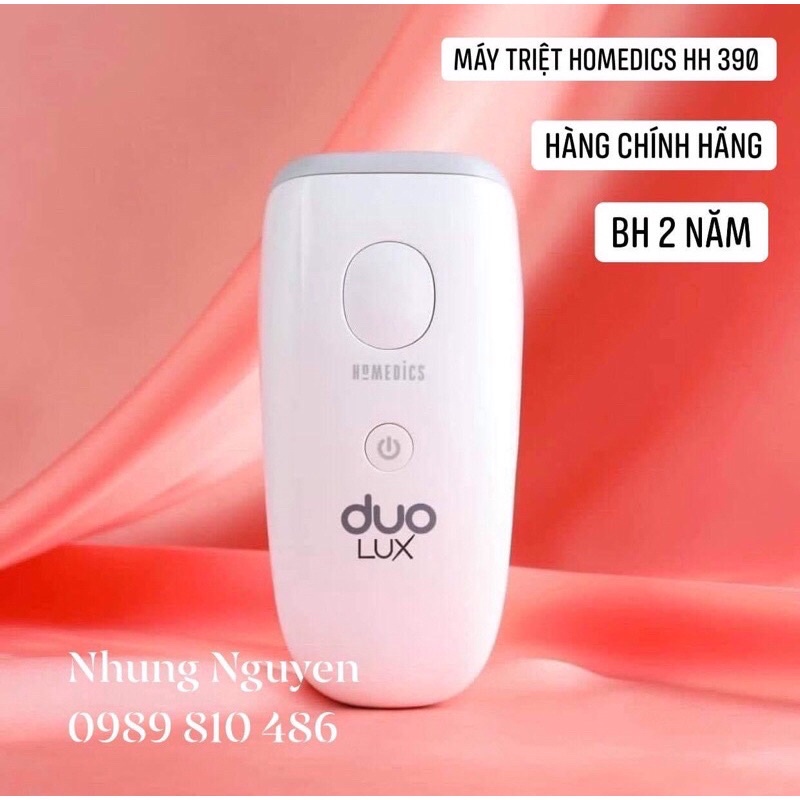 Máy Triệt Lông HOMEDICS DUO LUX [Hàng chính hãng]