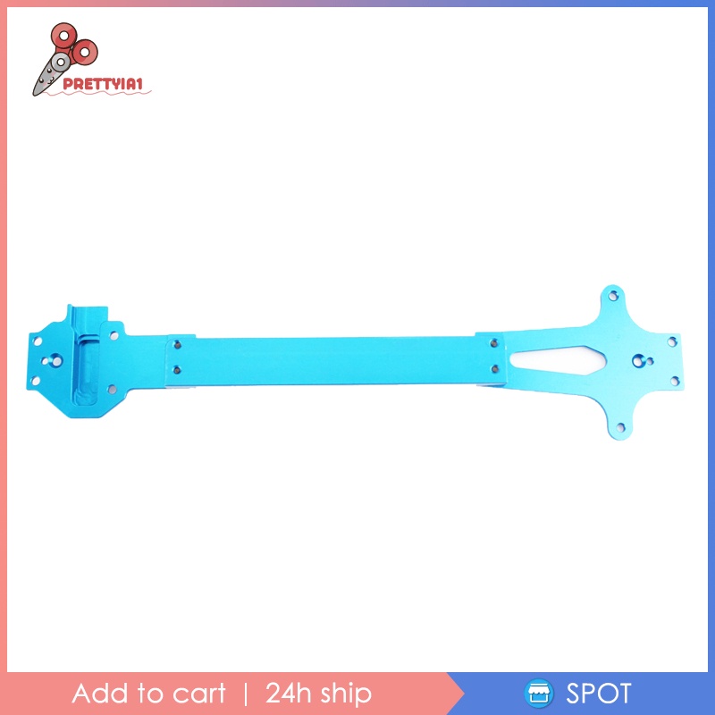 Khay Radio Bằng Hợp Kim Nhôm Nâng Cấp Prettyia1 Dành Cho Xe Đồ Chơi 1 / 12 Wltoys 124018 124019 Phụ Kiện Trang Trí Xe Hơi Điều Khiển Từ Xa DIY