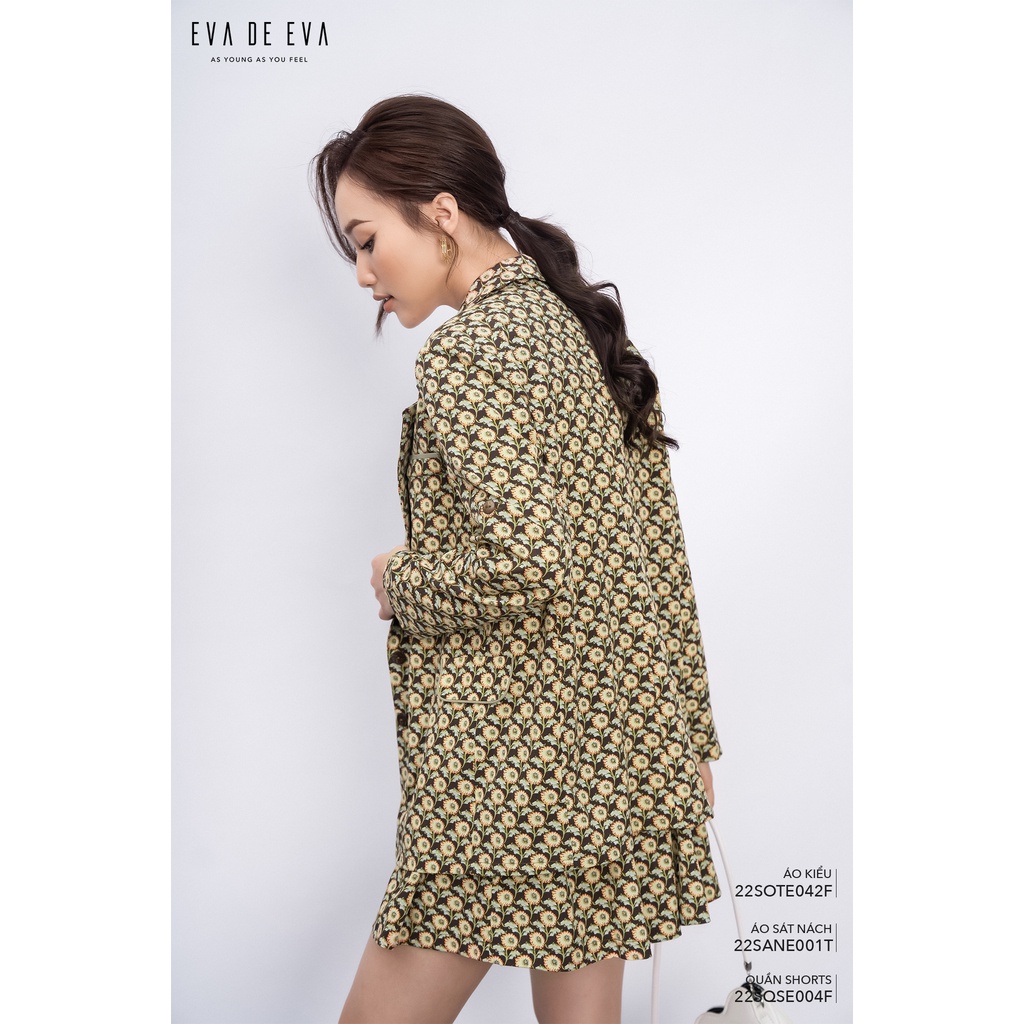 Áo blazer nữ tay dài Eva de Eva 22SOTE042F