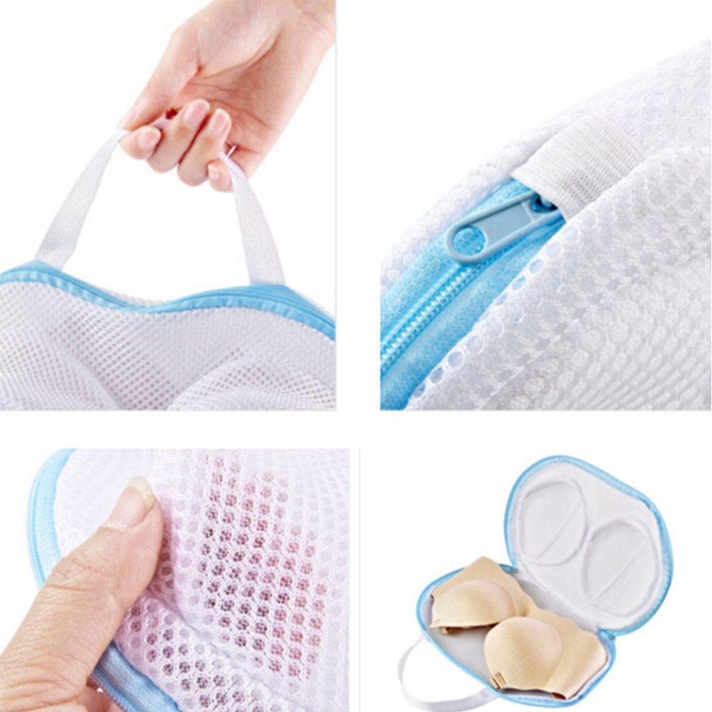 Túi lưới nylon SJJL giặt đồ lót nhiều màu sắc đa ứng dụng