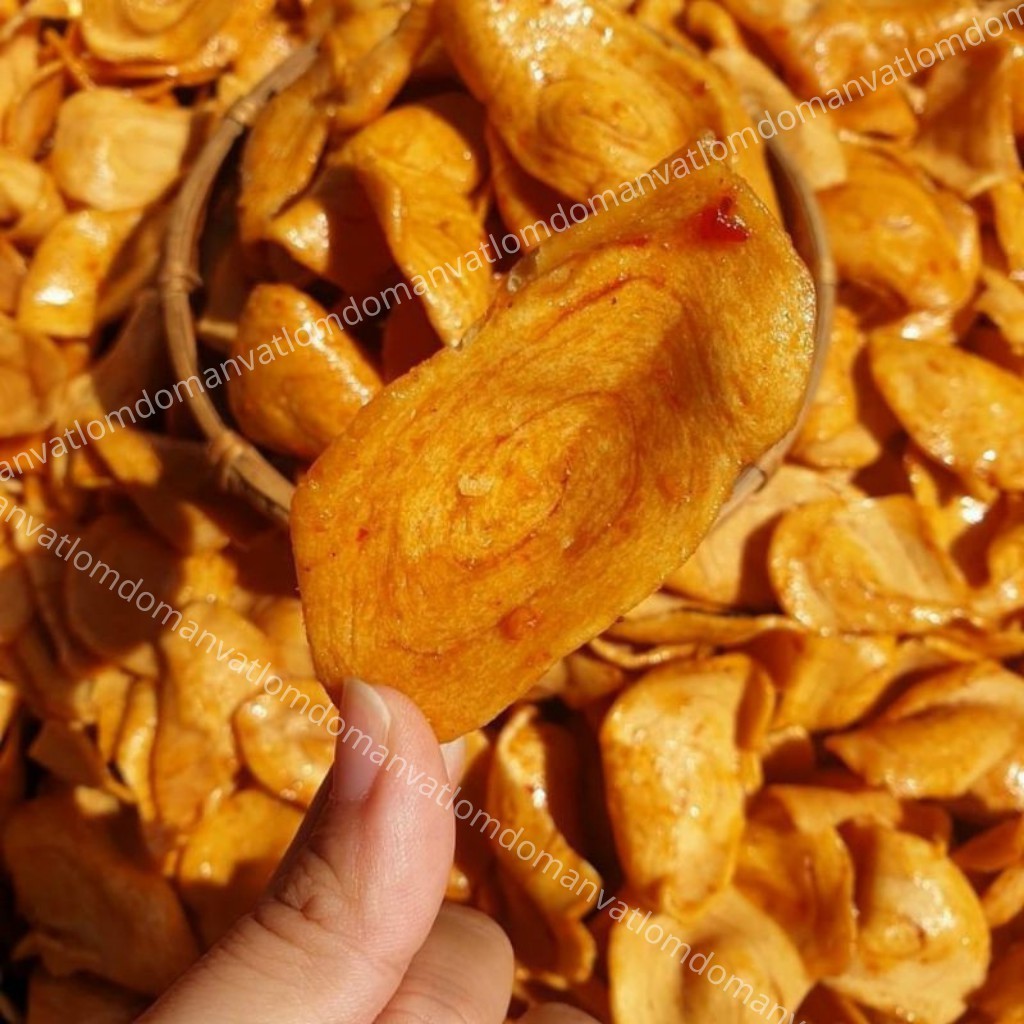 [Mã 254FMCGSALE giảm 8% đơn 500K] Bánh tai heo sốt mắm ớt LomDom Food đồ ăn vặt Hà Nội 250g