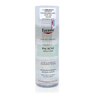Tẩy Trang Cho Da Dầu Mụn ProACNE Solution Acne&Make Up Cleansing Water 200ml - Eucerin